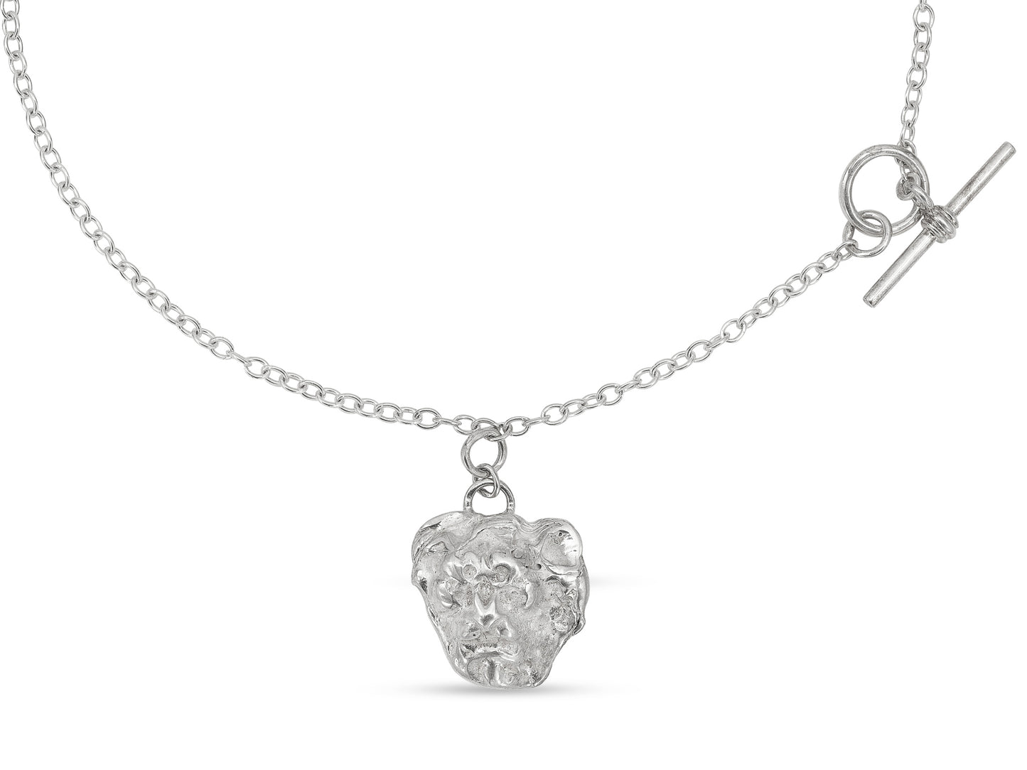 s.p.q.r. no. 10, the leō necklace with t-bar