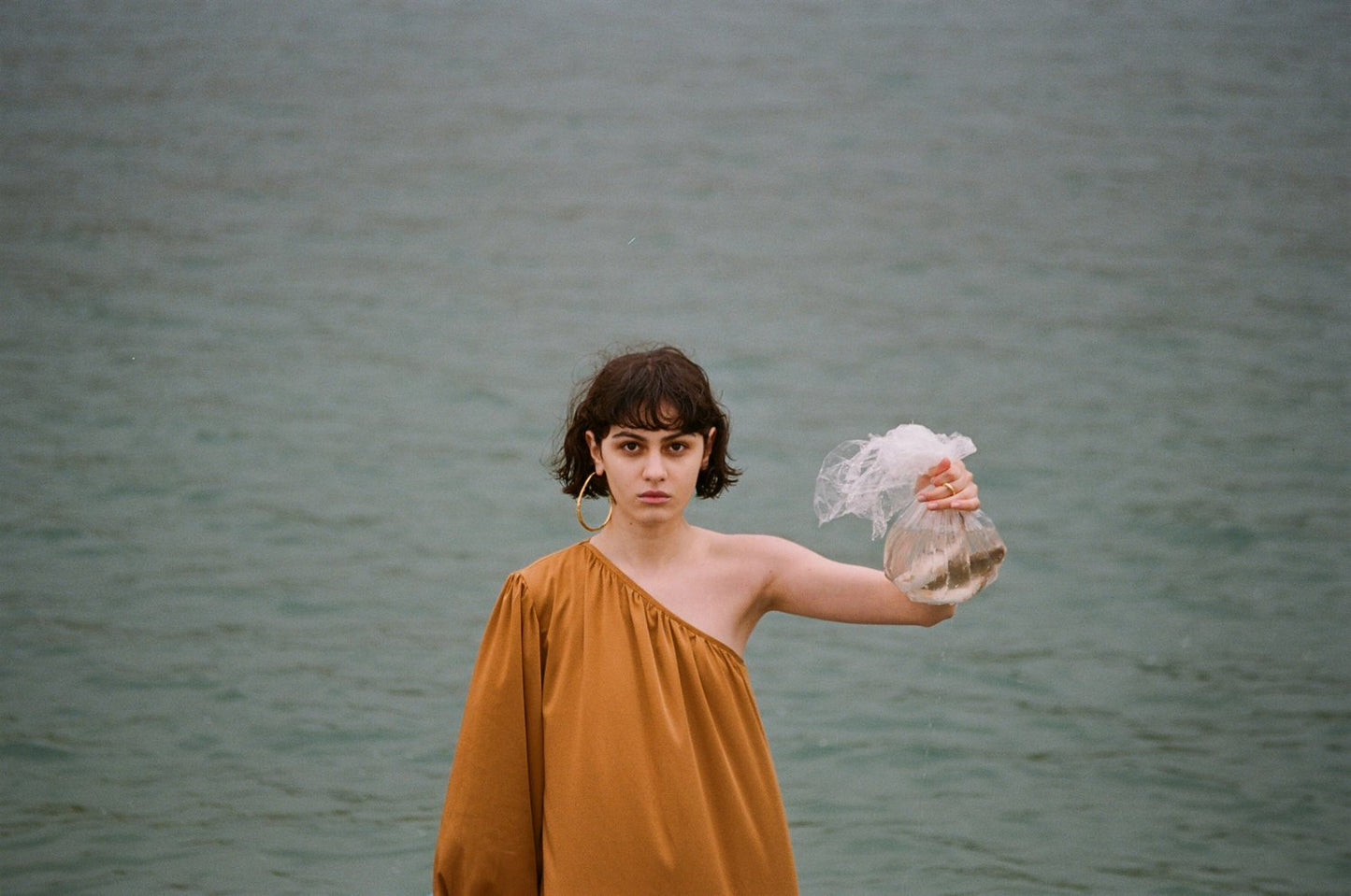 s.p.q.r. no. 3 earrings, raw hoops