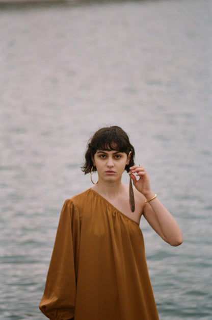 s.p.q.r. no. 3 earrings, raw hoops